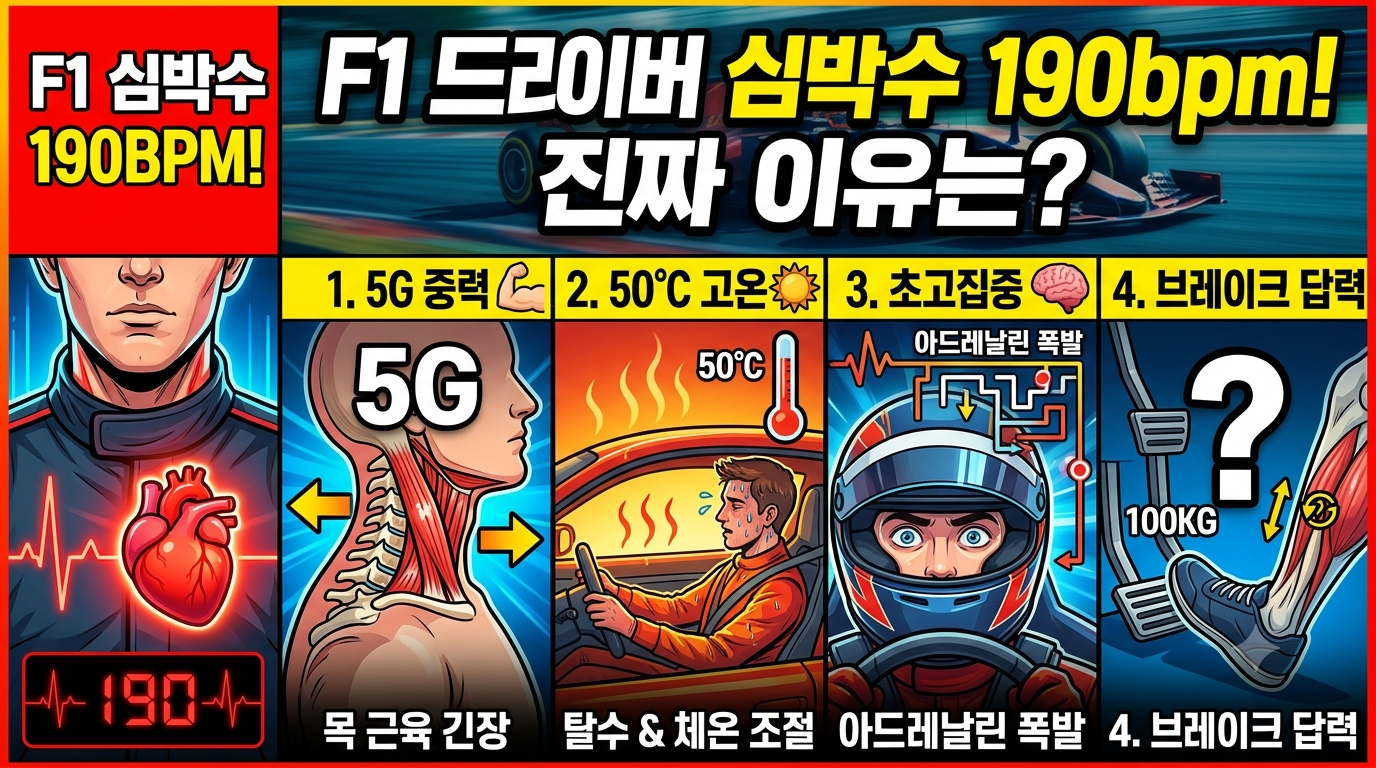 레이스 중 왜 190bpm까지 치솟을까 썸네일