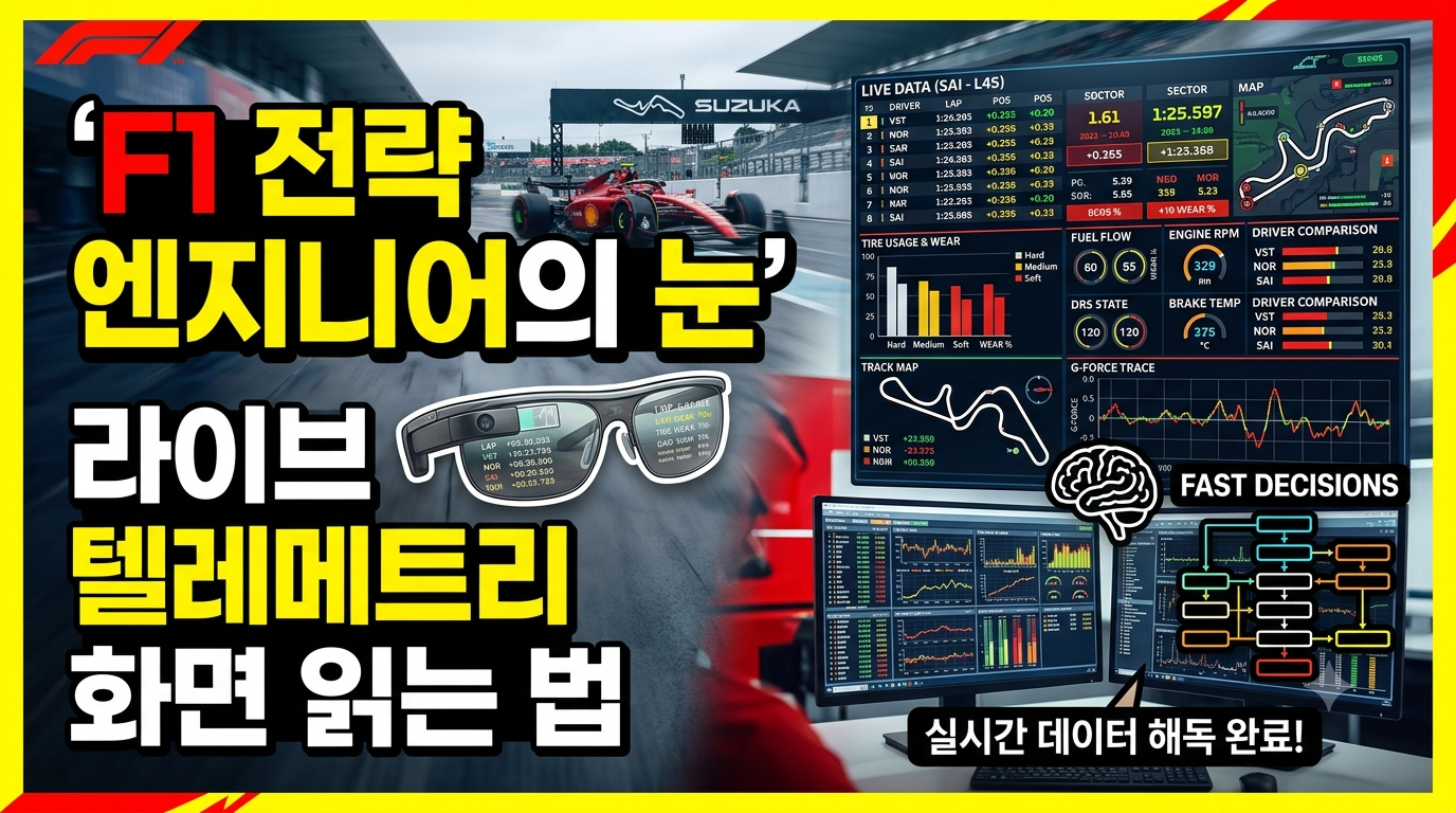 라이브 텔레메트리 화면 읽는 법 썸네일